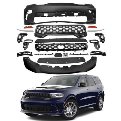 For 2011-2020 To 2021-2024 Dodge Durango Hellcat Style SRT Front Bumper Body Kit