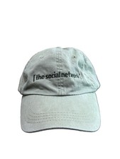 2010 The Social Network Cast And Crew Green Hat Facebook Jesse Eisenberg Rare