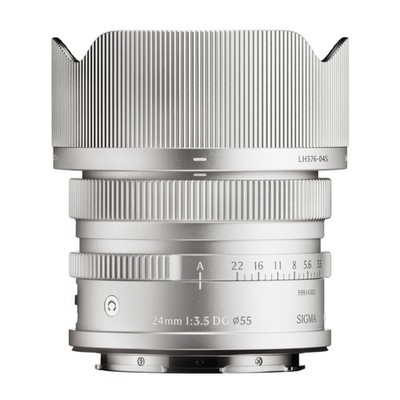 Sigma 24mm F3.5 DG Silver Contemporary Lens for L Mount PRO