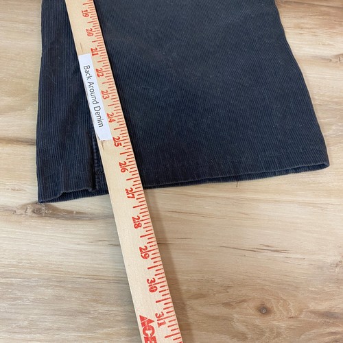 Banana Republic Boot Cut Corduroy Pants Mens 35x27 Gray Cotton Casual - Picture 7 of 10