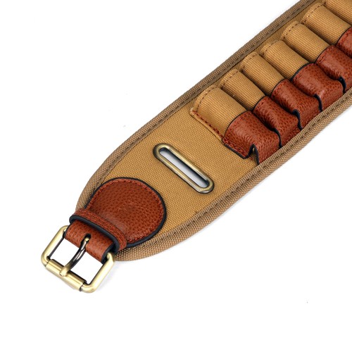TOURBON Shotgun Shell Waist Belt Cartridge Holder Shooting 20GA Bandolier in US - Picture 12 of 24