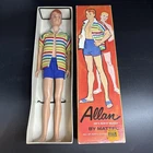 Vintage Mattel Allan Doll ORIGINAL BOX  And Clothes Ken Buddy MINT