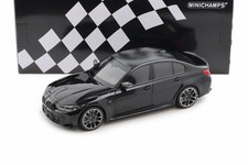 Minichamps 1:18 BMW M3 G80 Competition Black Metallic 2020 Diecast Car