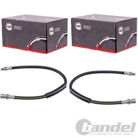 2X A.B.S. BremsschlÄUche Vorne Passend FüR Opel Commodore