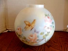 VTG Large Hurricane/Parlor Gone With The Wind  10" Round Replacement Globe