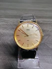 Vintage Men's Gold Tone Timex Date Window