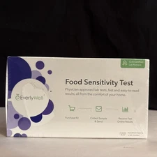 Everlywell Food Sensitivity Test Kit (Test 96 Foods) SEALED EXP 02/2026