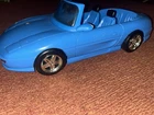 Mattel Barbie Vintage Blue Convertible Sports Car Barbie Fab 4 Seats 4