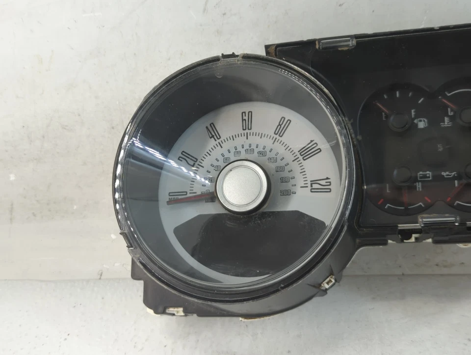 Cuadro de instrumentos velocímetro Ford Mustang 2010-2010 indicadores PH28R Foto 3 de 4