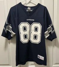 Vintage 90's Logo 7 USA Michael Irvin #88 Jersey Dallas Cowboys Men’s M (42-44)