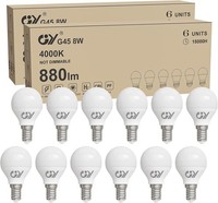 Led GlüHbirne E14 8W 880LM 4000K Neutralweiß 280° Abstrahlwinkel 12 StüCk