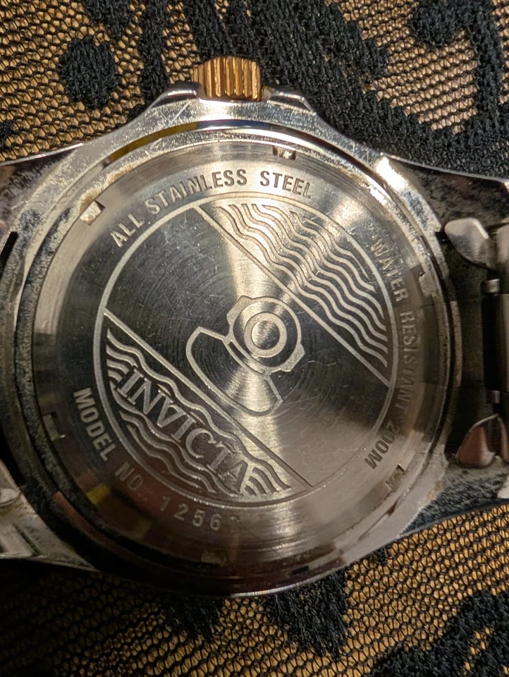 Invicta Pro Diver 12567 Taucheruhr Carbon 200M Herren Armbanduhr - Bild 3 von 4