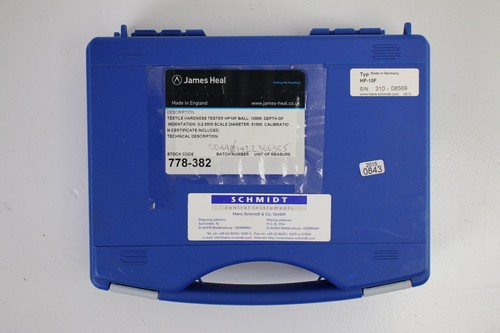Schmidt HP-10F hardness tester