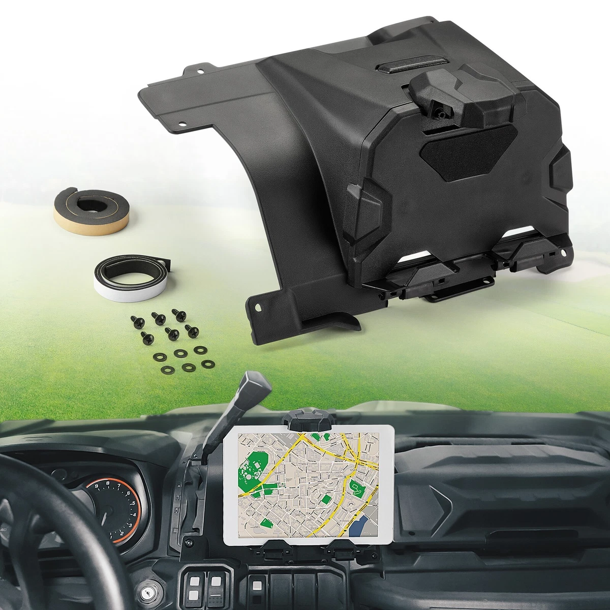 KEMIMOTO Electronic Tablet Device Holder GPS Mount for Can-Am Defender  2016-2024 eBay