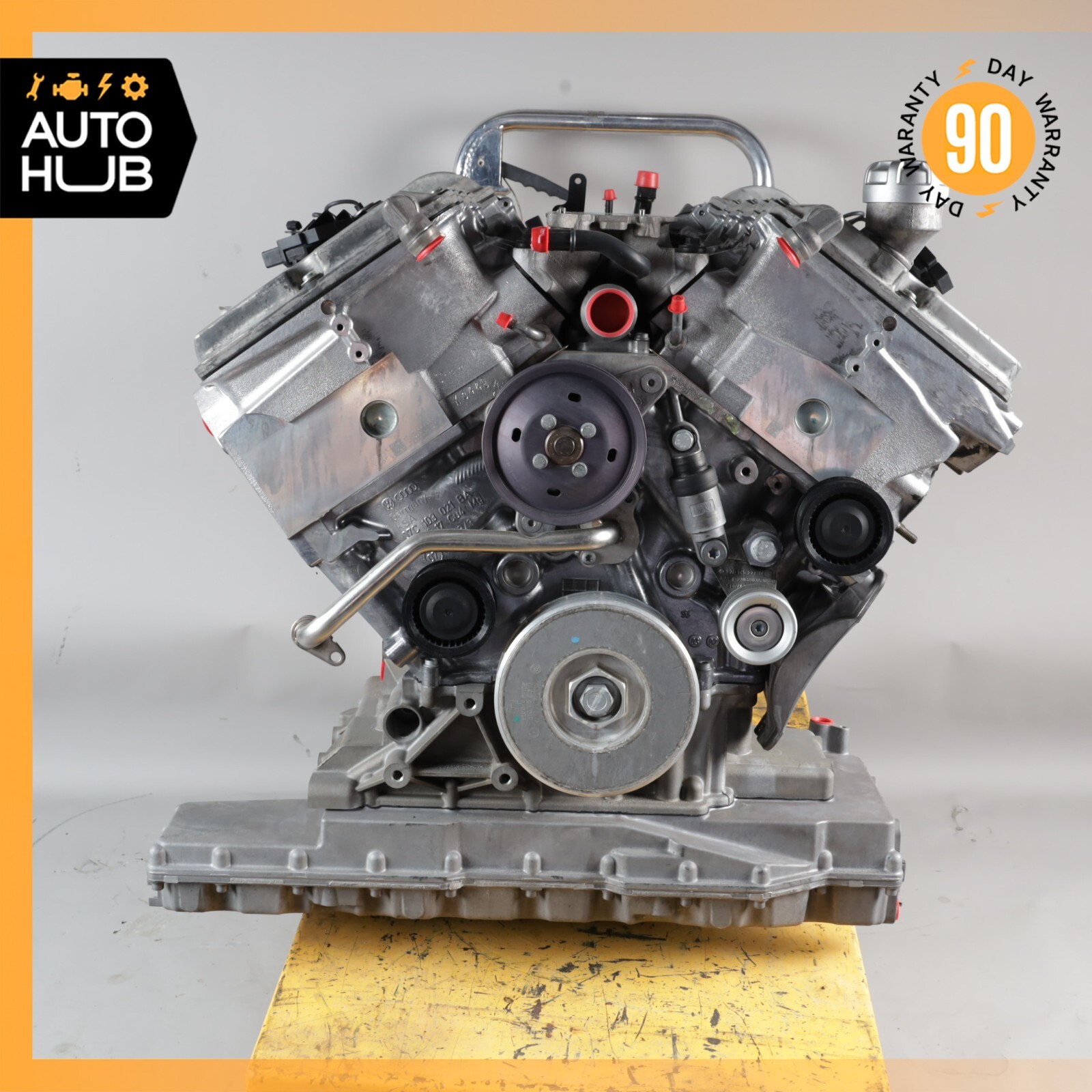 03-13 Bentley Continental Flying Spur GT 6.0L W12 Engine Motor Assembly OEM 109k