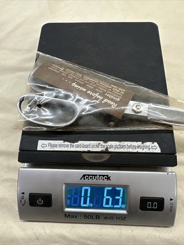 Tijeras de cromo con borde de cuchillo Gingher 8"-con funda ~ ¡AFILADO! - Imagen 10 de 10