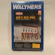 Walthers 933-3472 Jim's Red Owl Kit HO Scale Train