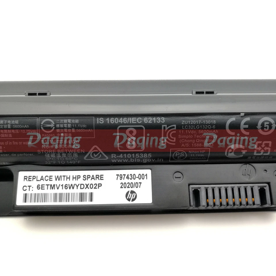 全新原装 DB06XL 原始设备制造商电池 适用于惠普 ProBook 11 EE G1 G2 HSTNN-IB6W 797430-001 — 第 3/4 张图片