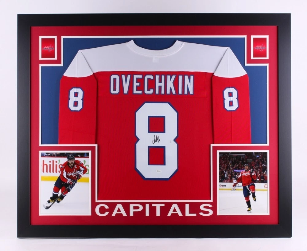 Alex Ovechkin Washington Capitals NHL Original Autographed Jerseys