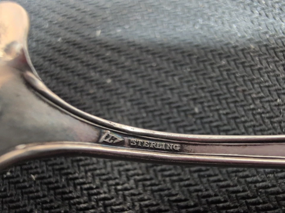 RARE VINTAGE MECHANICS SILVER CO TEA CADDIE SCOOP SPOON STERLING SILVER 925 4.5" - Image 4 of 4