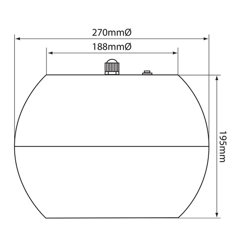 Adastra Pendant Speaker Wide Angle White 6.5" 16.5cm 100V 8ohm Hanging Speaker - Picture 6 of 6