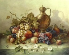 Ceramic Backsplash Tile Mural Kitchen Kitchen - Fruit Bouquet I - Corrado Pila