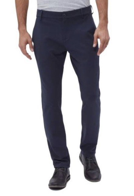 Men's Paige Brennan Trouser Classic Fit Pants - Size 32 - Deep Anchor Blue for sale online | eBay