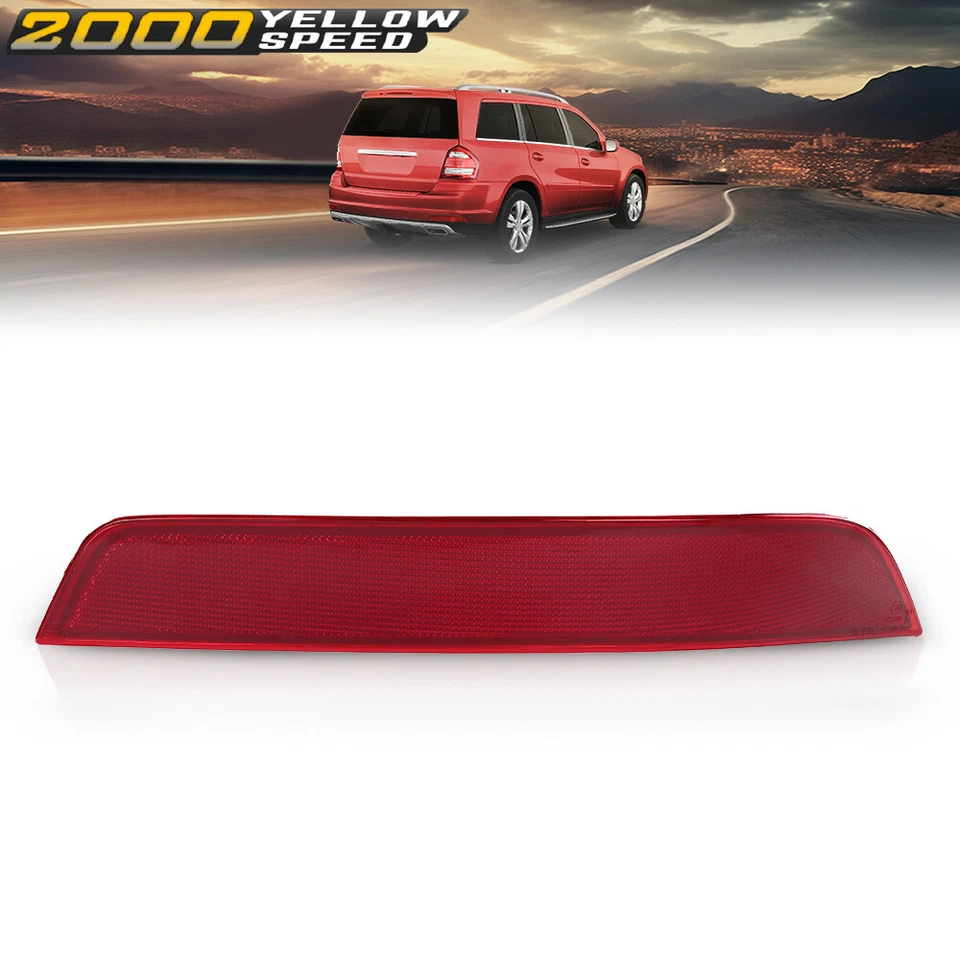 NEW Rear Right Bumper Reflector Fit For Mercedes-Benz GL-Class GL350 GL450 GL550 - Imagem 2 de 4