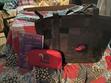 Red Hat Society Tote Bag w/ Wallet and a free cookbook