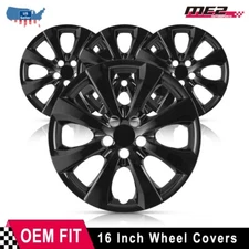 16'' Wheel Hub Covers Snap On Hubcaps for 2009-2013 Toyota Corolla Replacement