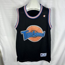 Champion Tune Squad Size M Space Jam Bugs Bunny 1 Basketball Jersey/Black