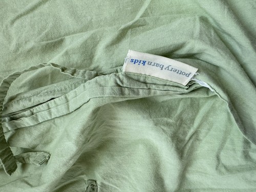 Pottery Barn Kids Lavendel gestepptes Patchwork Kissenbezug - Bild 5 von 5