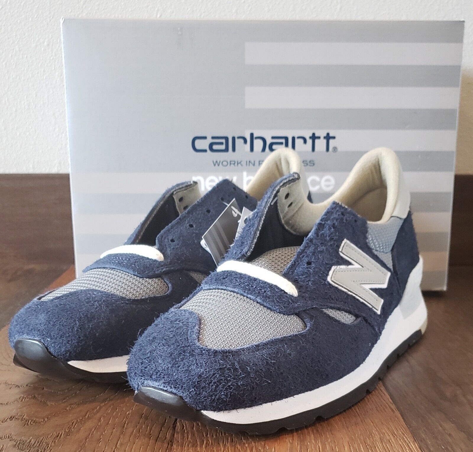 New Balance 990v1 x Carhartt WIP Made in USA - Men’s Size 11 - Dark Navy  M990CH1