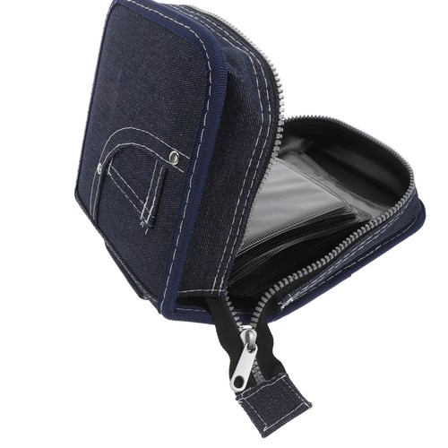Portable CD DVD Storage Binder for Album Wallet Home Organizer 60 Capacity - Afbeelding 6 van 12