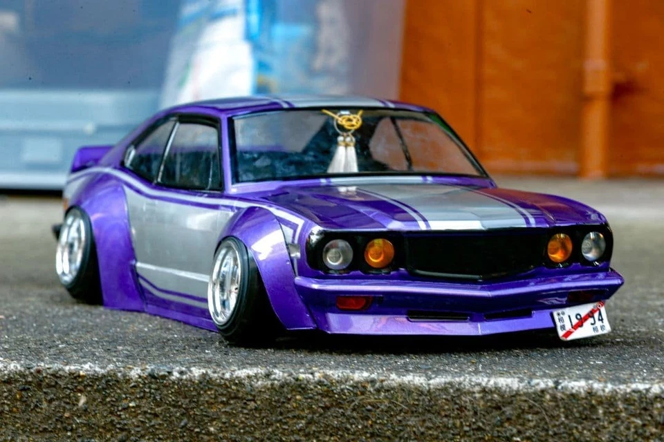 ABC Hobby 1/10 RC Car Body Mazda Savanna Coupe GT RX-3 Savannah Works Spec - Image 3 of 4