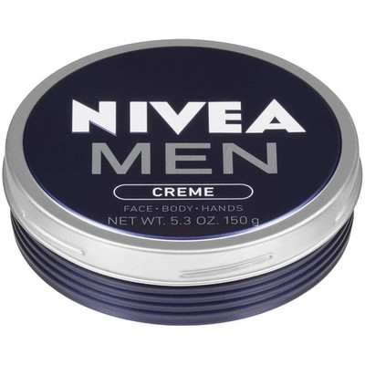 NIVEA Men Creme - Multipurpose Cream for Men Face hand & Body Lotion 5.3 oz. Tin