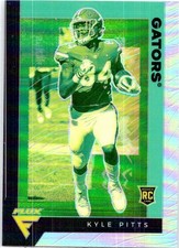 2021 Panini Chronicles Draft Picks #249 Kyle Pitts Flux Base 