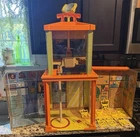 1972 VINTAGE GI JOE ADVENTURE TEAM HEADQUARTERS WITH HEADSET & ACCESSORIES