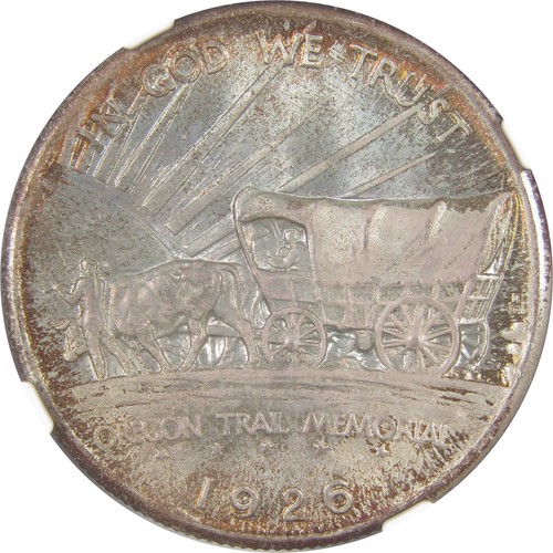 Oregon Trail Commemorative Half Dollar 1926 MS 67 NGC SKU:I18312 - Picture 4 of 4