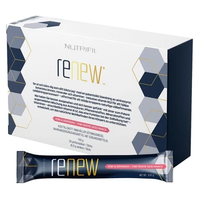 PARTNERCO ⭐ RENEW – Energie & Regeneration 28 Sticks Kiwi - beeren Neu & ungeöffnet