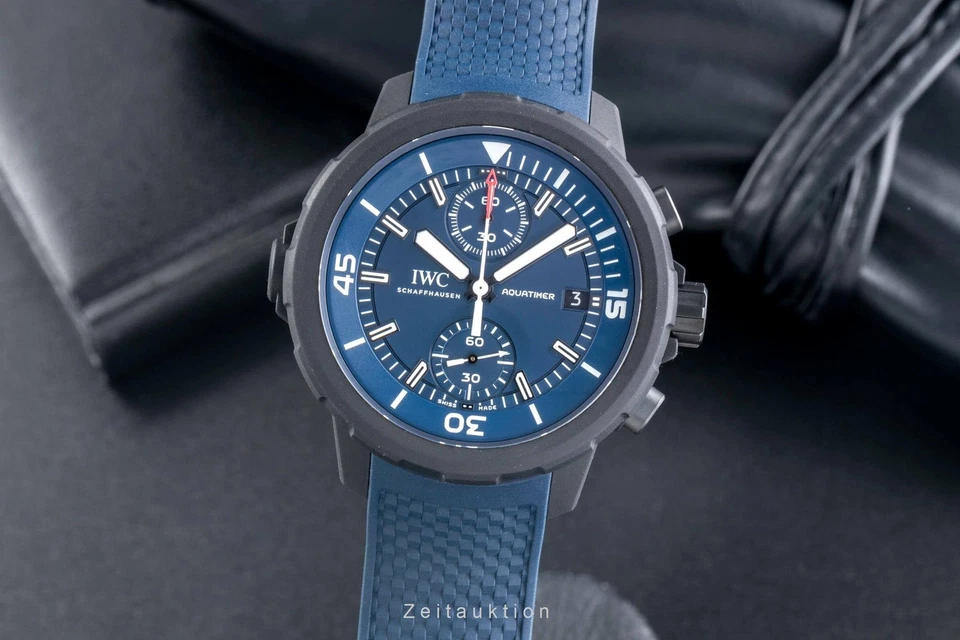 IWC Aquatimer Laureus Sport For Good Chronograph Automatik Ref. IW379507 B&P