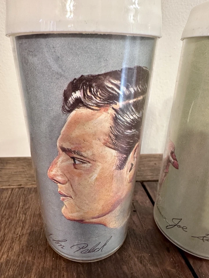 1965 Redskins Collector cups Set Of 3 Football Sam Huff Volpe - Image 4 of 4