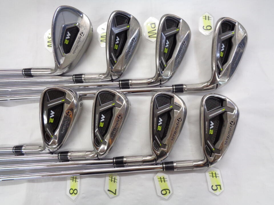 TaylorMade - テーラーメイド Ｍ２　アイアン2017　ＰＥＡＸ９０　Ｓ Amazon.co.jp: TAYLOR MADE(テーラーメイド) M2 アイアンセット