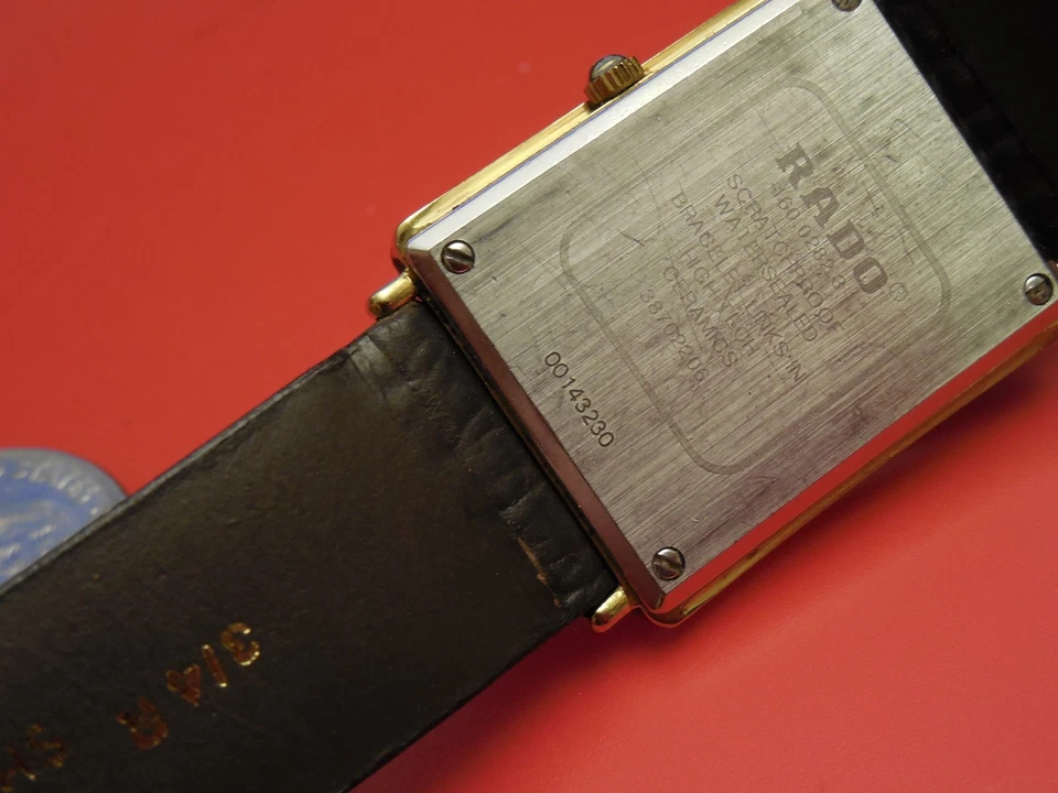 GENUINE RADO DIASTAR 27MM INTEGRAL DATE WATCH - Image 4 of 4