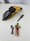 Vintage GI Joe Cobra Evader & Darklon Vehicle Near Complete 1989 ARAH Destro