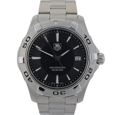 TAG Heuer Aquaracer WAP1110 Black Dial 40mm Quartz Men's Watch