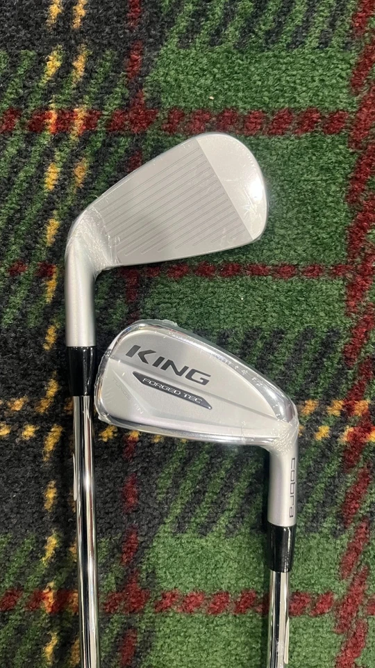 NEW Cobra King Forged Tec Irons 4-PW KBS $-Taper Lite Stiff Flex - Image 3 of 4