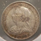 Great Britain, 1897 2 Pence, KM776, silver, Extremely Fine, NR, 8-25