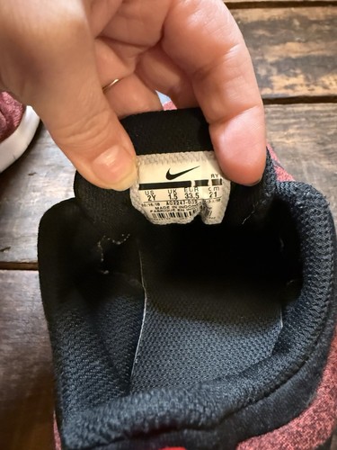 Boys Size 2 Nike Flex Experience University Red Shoes - Picture 4 of 7