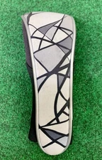 Glove It Universal Hybrid Rescue Golf Club Headcover Black White Gray
